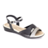 Sandalia Anabela Piccadilly Feminina Preto