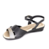 Sandalia Anabela Piccadilly Feminina Preto