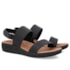 Sandalia Anabela Usaflex Feminino Preto