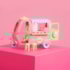 Sandália Barbie Grendene Feminina Infantil  Rosa
