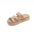 Sandalia Birken Vizzano Feminina Camel