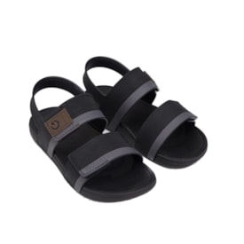 Sandalia Cartago Dakar Infantil Masculina Preto