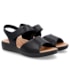 Sandalia Couro Usaflex Feminina Preto