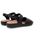 Sandalia Couro Usaflex Feminina Preto