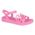Sandália Flat Baixa Barbie Infantil Feminina Rosa