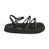 Sandália Flat Baixa Infantil Molekinha Feminino Preto