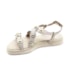 Sandália Flat Baixa Lu Rezende Feminino Off White