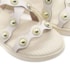 Sandália Flat Baixa Lu Rezende Feminino Off White