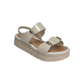 Sandália Flat Baixa Mississipi Feminina Marfim