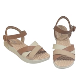 Sandália Flat Baixa Modare Feminino Nude