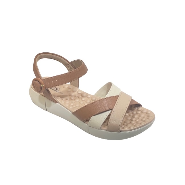 Sandália Flat Baixa Modare Feminino Nude