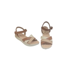 Sandália Flat Baixa Modare Feminino Nude