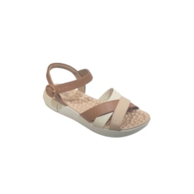 Sandália Flat Baixa Modare Feminino Nude