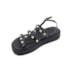 Sandália Flat Baixa Moleca Feminina Preto