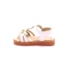 Sandália Flat Baixa Molekinha Infantil Feminina Branco