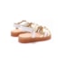 Sandália Flat Baixa Molekinha Infantil Feminina Branco