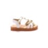 Sandália Flat Baixa Molekinha Infantil Feminina Branco