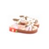 Sandália Flat Baixa Molekinha Infantil Feminina Branco