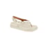 Sandália Flat Baixa Vizzano Feminina Branco Off