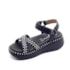 Sandália  Flat Media Vizzano Feminino Preto