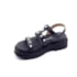 Sandália Flat Media Vizzano Feminino Preto