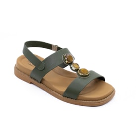 Sandália Flat Modare Modare Feminina Oliva