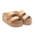 Sandália Flat Moleca Feminina Camel