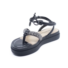 Sandalia Flat Plataforma Dakota Feminina  Pewter