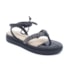 Sandalia Flat Plataforma Dakota Feminina Pewter