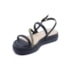 Sandalia Flat Plataforma Dakota Feminina Preto