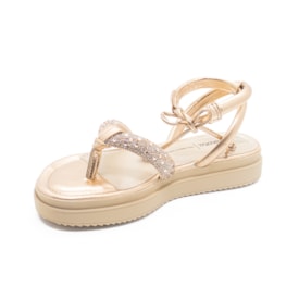 Sandalia Flat Plataforma Dakota Feminina Rose