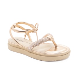 Sandalia Flat Plataforma Dakota Feminina Rose