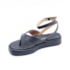 Sandalia Flat Plataforma Vizzano Feminina Preto