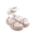 Sandalia Flat Vizzano Feminina Nude