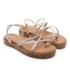 Sandalia Flatform Baia Lu Rezende Feminino Bronze