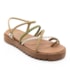 Sandalia Flatform Baia Lu Rezende Feminino Palha