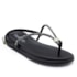 Sandália Flatform Baixa Beira Rio Feminina Preto