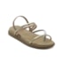 Sandalia Flatform Baixa Beira Rio Feminino Bege