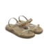 Sandalia Flatform Baixa Beira Rio Feminino Bege