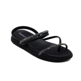 Sandalia Flatform Baixa Beira Rio Feminino Preto
