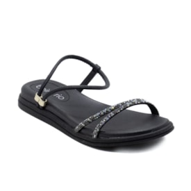 Sandalia Flatform Baixa Beira Rio Feminino Preto
