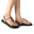 Sandália Flatform Baixa Dakota Feminino Preto
