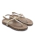 Sandalia Flatform Baixa Lu Rezende Feminina Capuccino