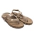 Sandália Flatform Baixa Lu Rezende Feminina Capuccino