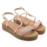 Sandalia Flatform Baixa Lu Rezende Feminino Bronze