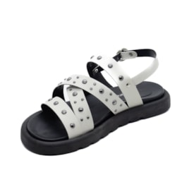 Sandalia Flatform Baixa Lu Rezende Feminino Off