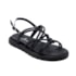 Sandalia Flatform Baixa Lu Rezende Feminino Preto