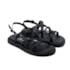 Sandalia Flatform Baixa Lu Rezende Feminino Preto