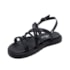 Sandalia Flatform Baixa Lu Rezende Feminino Preto