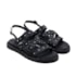 Sandalia Flatform Baixa Lu Rezende Feminino Preto